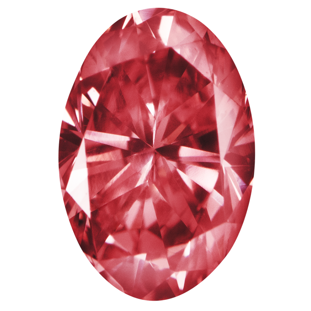 Oval Diamond 3P P2 0.44ct