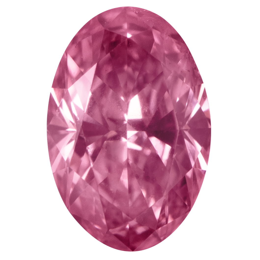 Oval Diamond 5PP P1 0.45ct - Australian Pink Diamond Trade Centre Pty Ltd