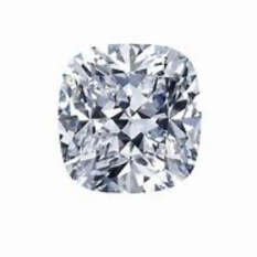 0.53 F SI1 Cushion DE BEERS CERTIFIED WHITE DIAMOND